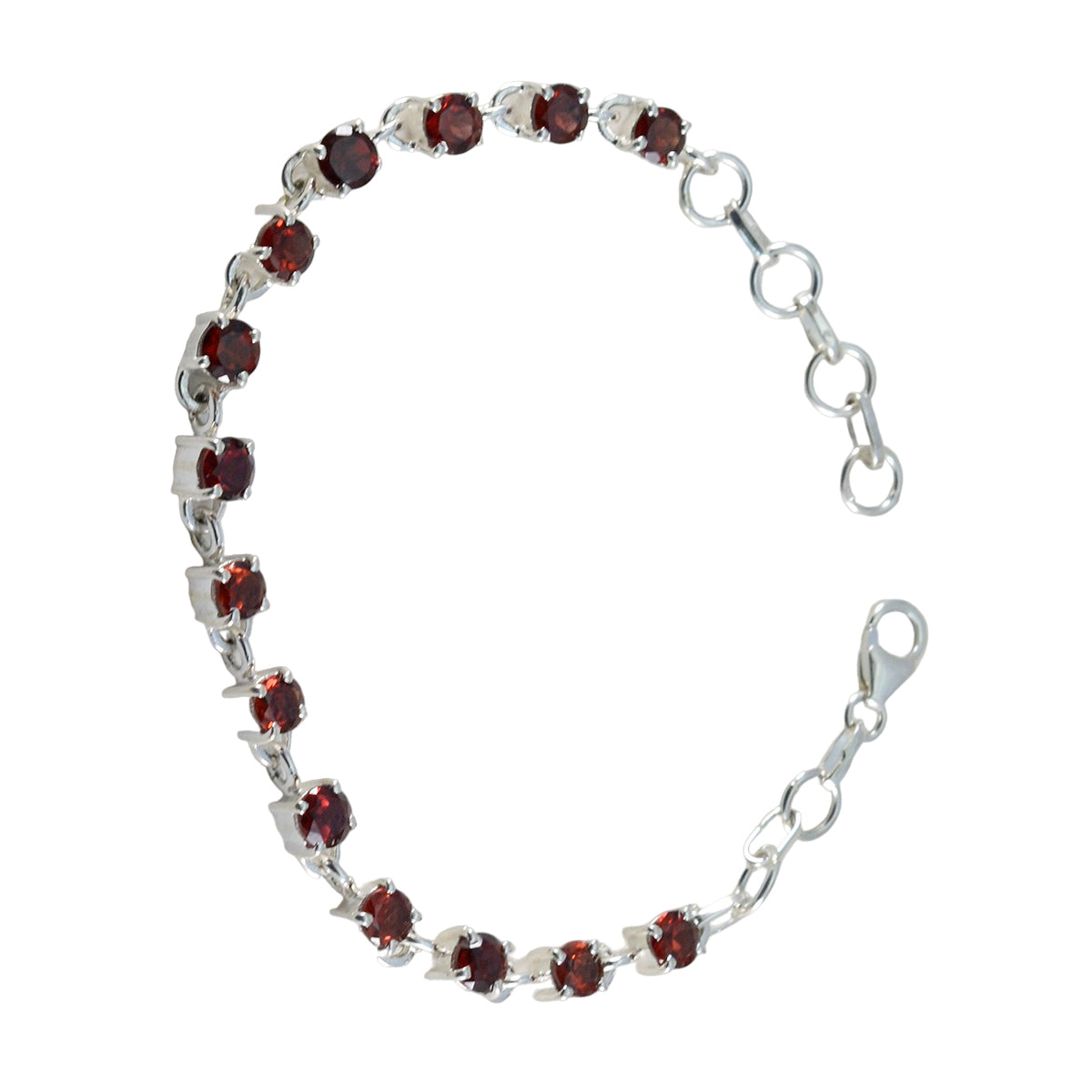 Inès Festive Minimal Red Links Bracelet