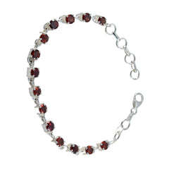 Inès Festive Minimal Red Links Bracelet