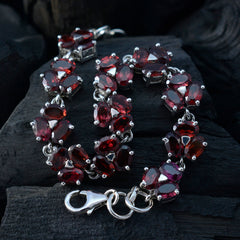 Genesis Comfort Fit Classic Red Links Bracelet