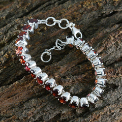 Chloe gift for girlfriend Mid-weight Red Tennis Bracelet