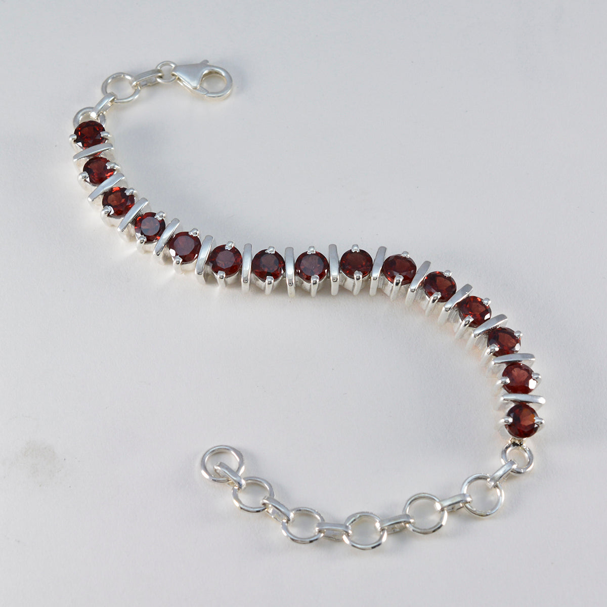 Genesis Baby Shower Minimal Red Tennis Bracelet