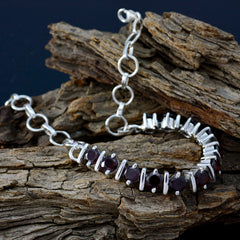 Inès gift for Friend Minimal Red Tennis Bracelet