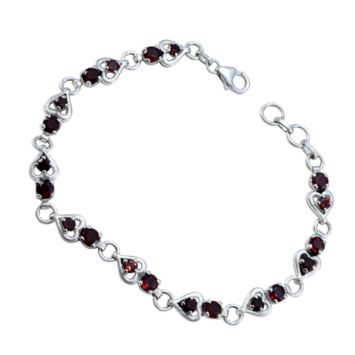 Isla Rashi Tiny Red Links Bracelet