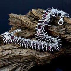Katarina Glamour Edgy Red Links Bracelet