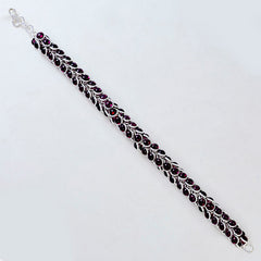 Katarina Glamour Edgy Red Links Bracelet
