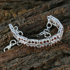 Isla Baby Shower Minimal Red Tennis Bracelet