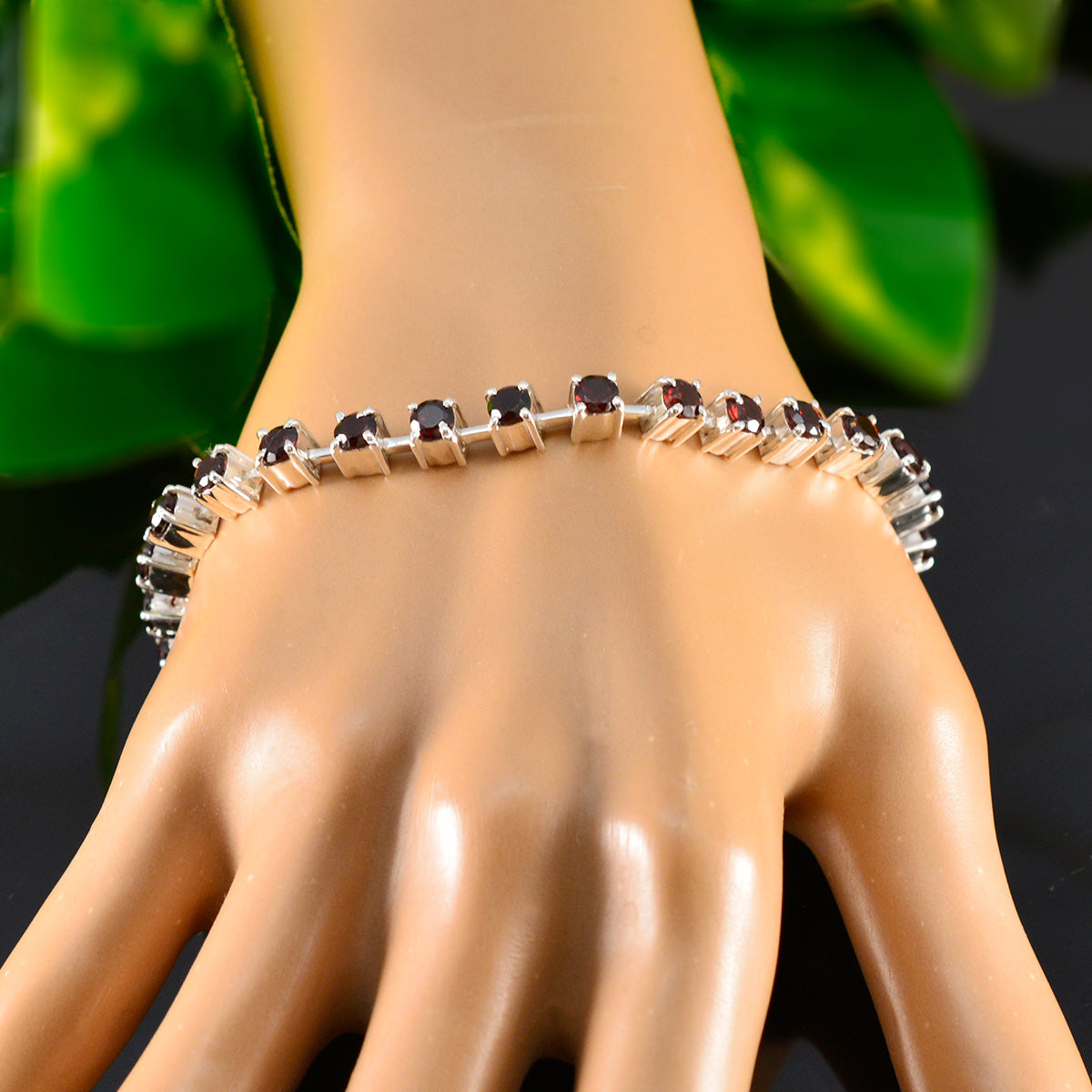 Harper Bhai Dooj Minimal Red Tennis Bracelet