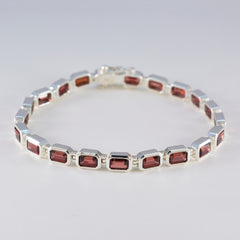 Maya Office Minimal Red Tennis Bracelet