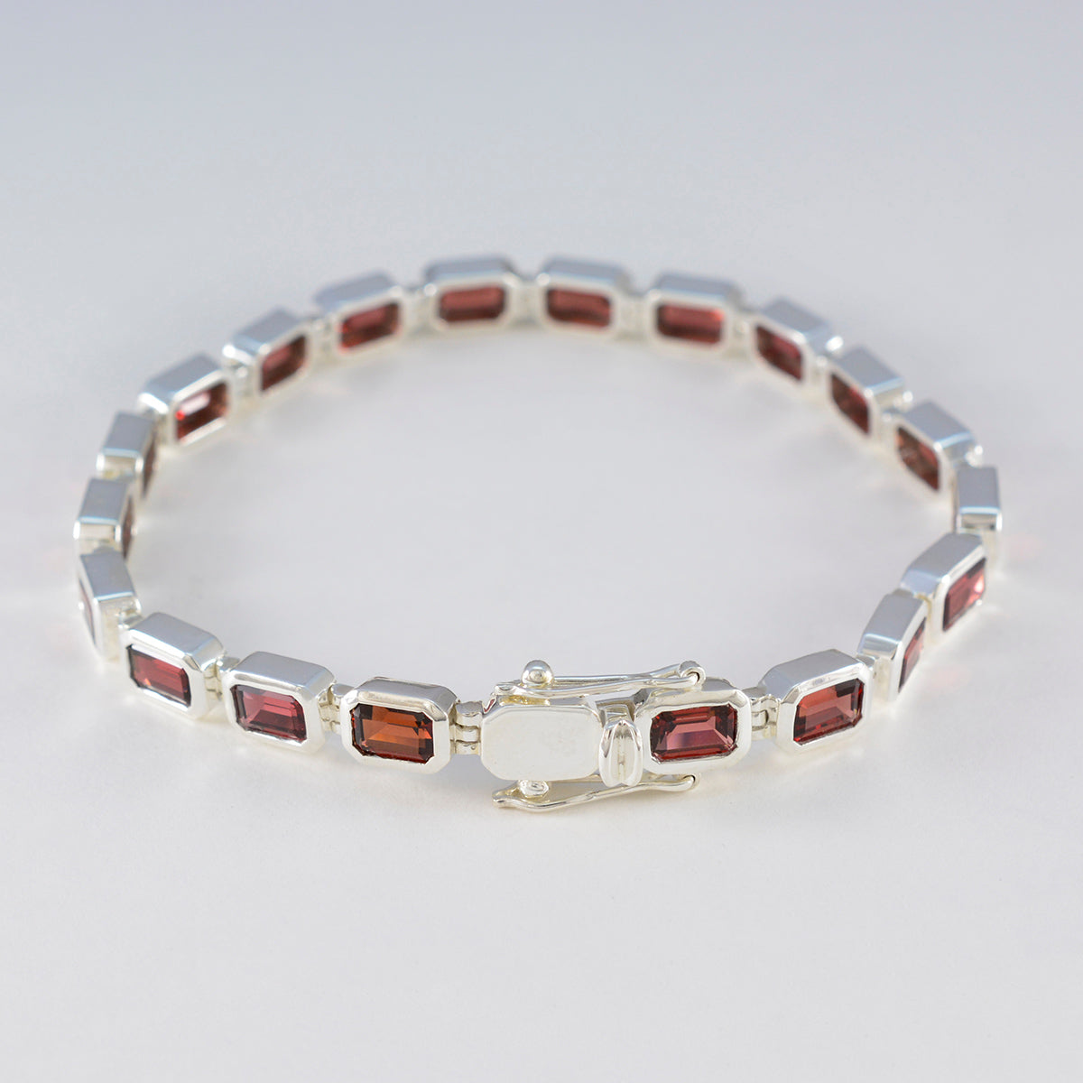 Maya Office Minimal Red Tennis Bracelet