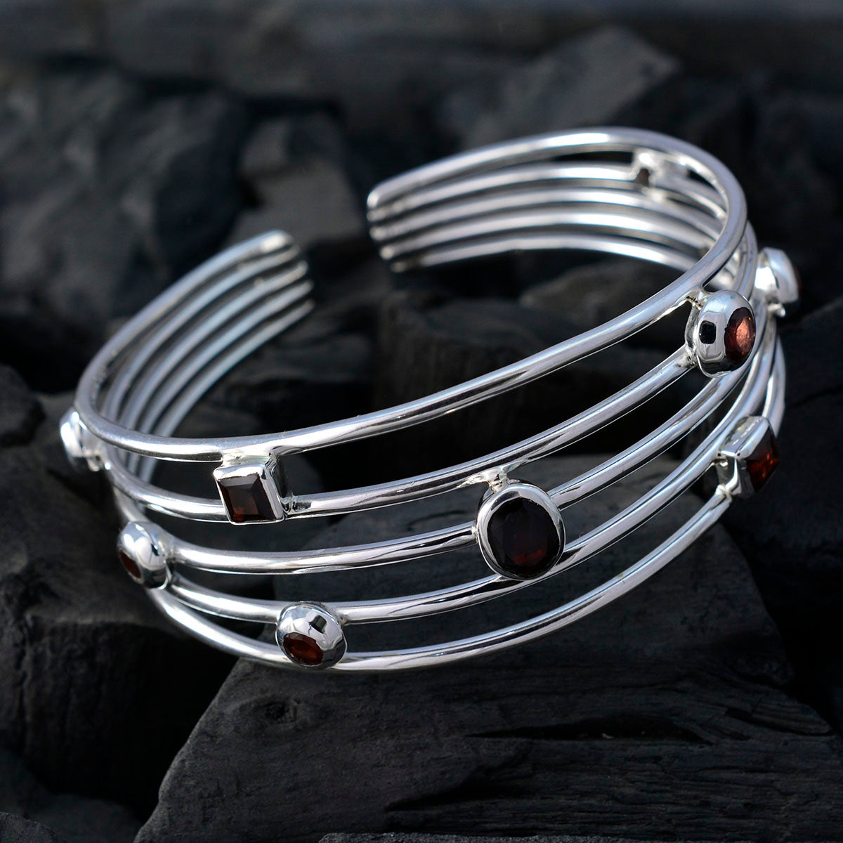 Nora Red Carpet Essential Red Cuff Bracelet