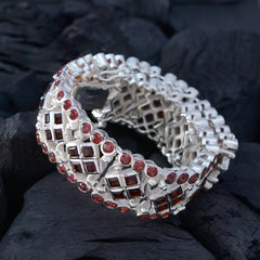 Josephine Couture Chunky Red Tennis Bracelet