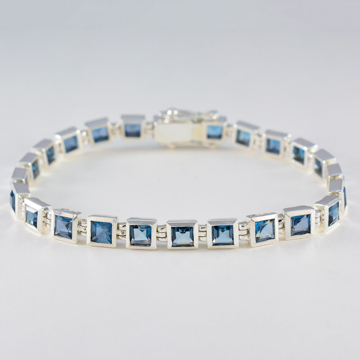 Riley Astrology Classic Blue Tennis Bracelet