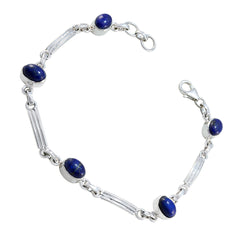 Eleanor Sentimental Whisper-thin Blue Links Bracelet