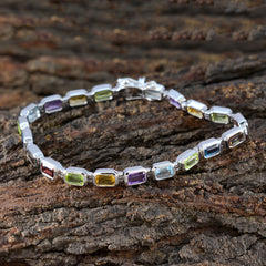 Natalie Gift for Her Minimal multicolor Tennis Bracelet