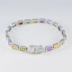 Natalie Gift for Her Minimal multicolor Tennis Bracelet