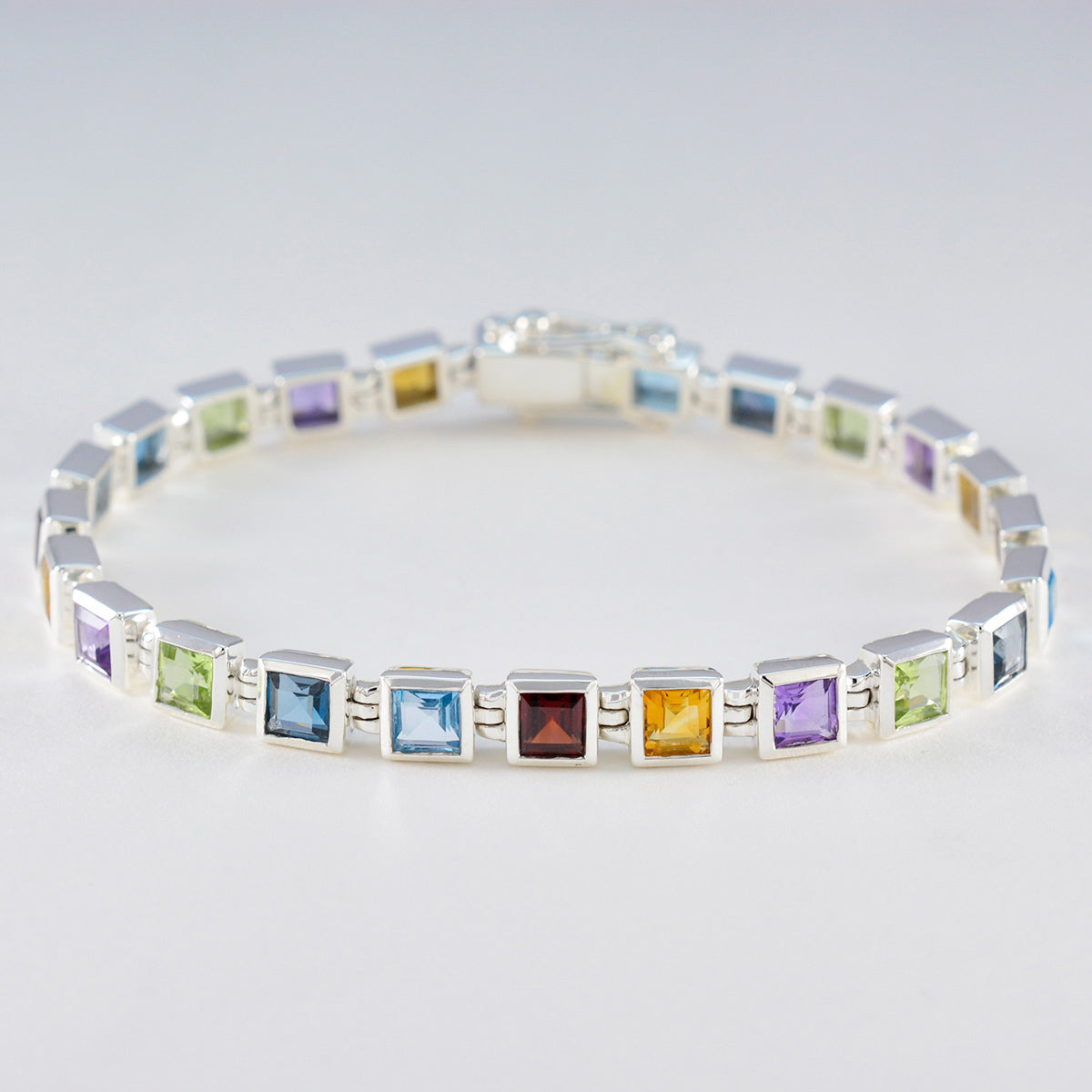 Sarah Rashi Classic multicolor Tennis Bracelet
