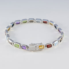 Mia Workwear Minimal multicolor Tennis Bracelet