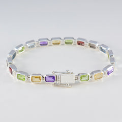 Mila Gift Minimal multicolor Tennis Bracelet