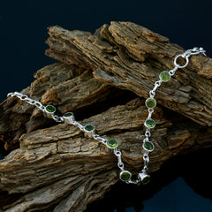 Isabelle Astrology Elegant Green Links Bracelet