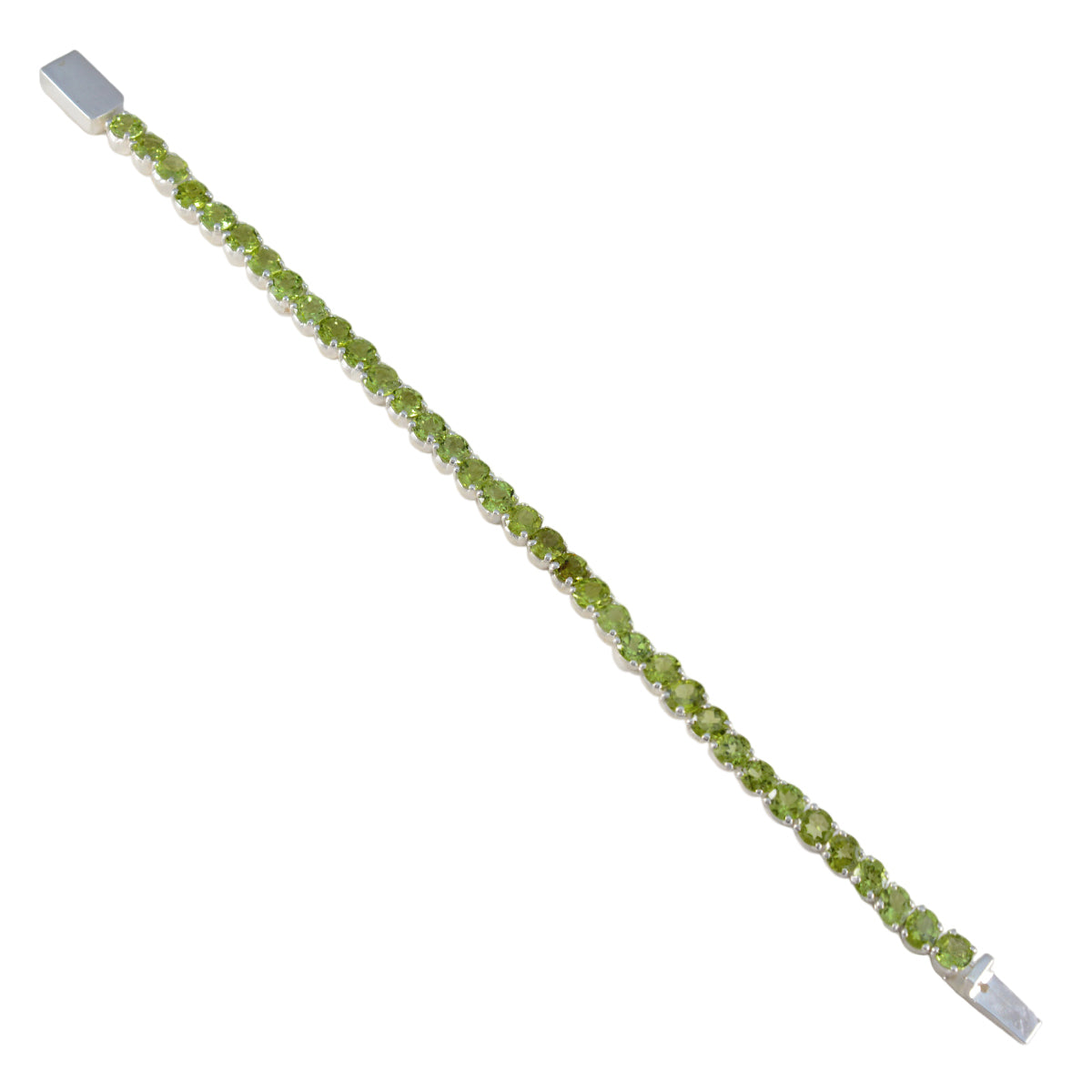 Lily Mothers Day Minimal Green Tennis Bracelet