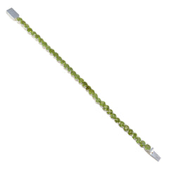Lily Mothers Day Minimal Green Tennis Bracelet