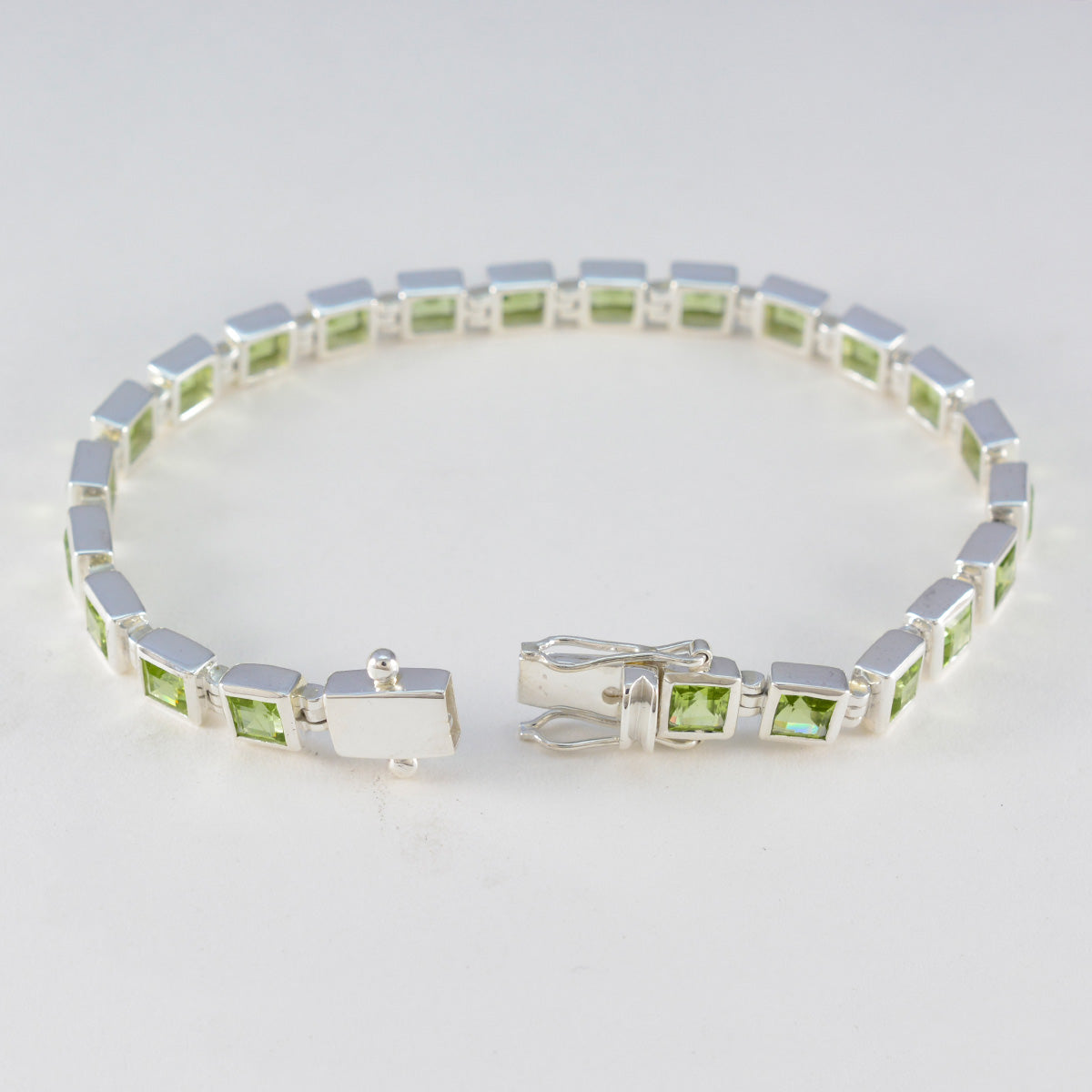 Savannah Anniversary Classic Green Tennis Bracelet
