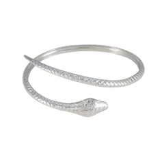 Luna Daughters Day Featherlight Silver Bangle Bracelet Plain Silver