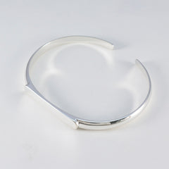 Skylar Rakhi Minimal Silver Bangle Bracelet