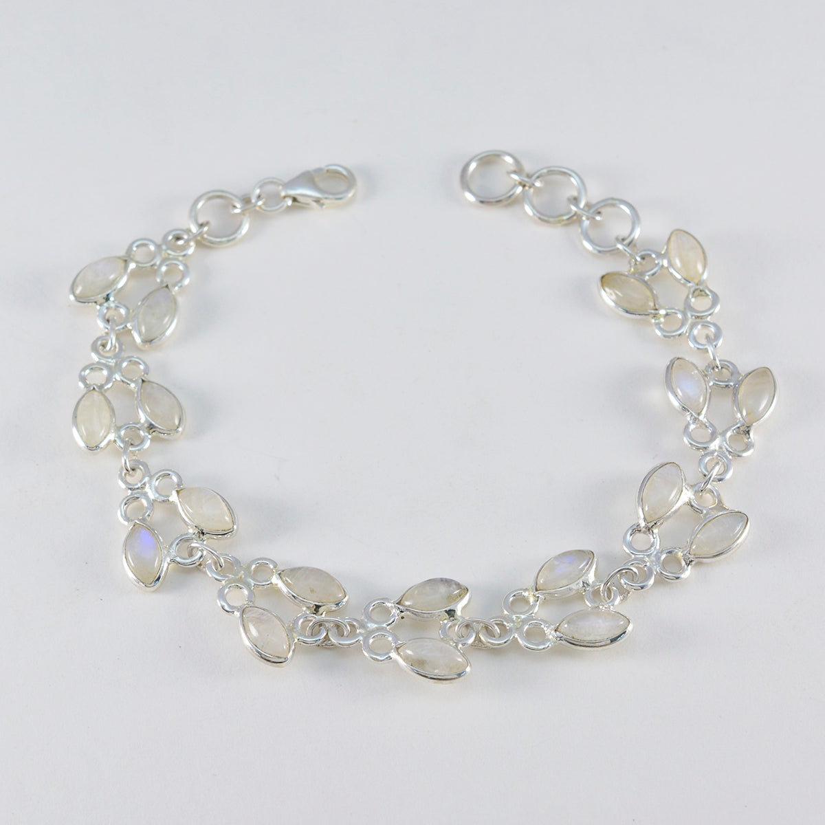 Yasmin Daughters Day Whisper-thin White Links Bracelet