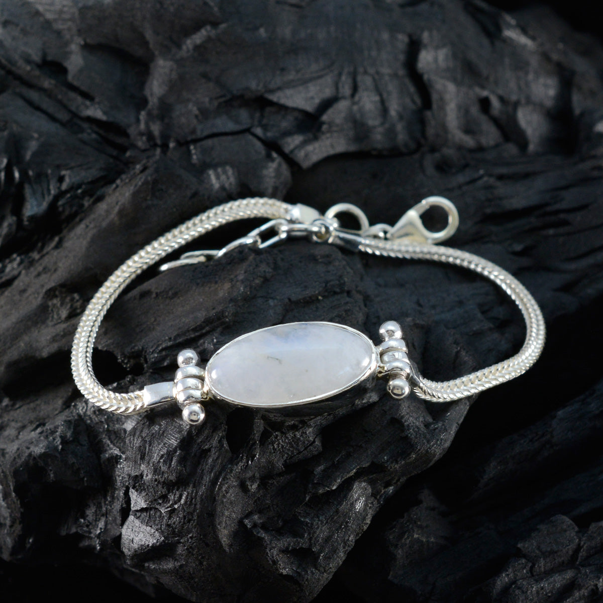 Victoria Honor Featherlight White Chain Bracelet