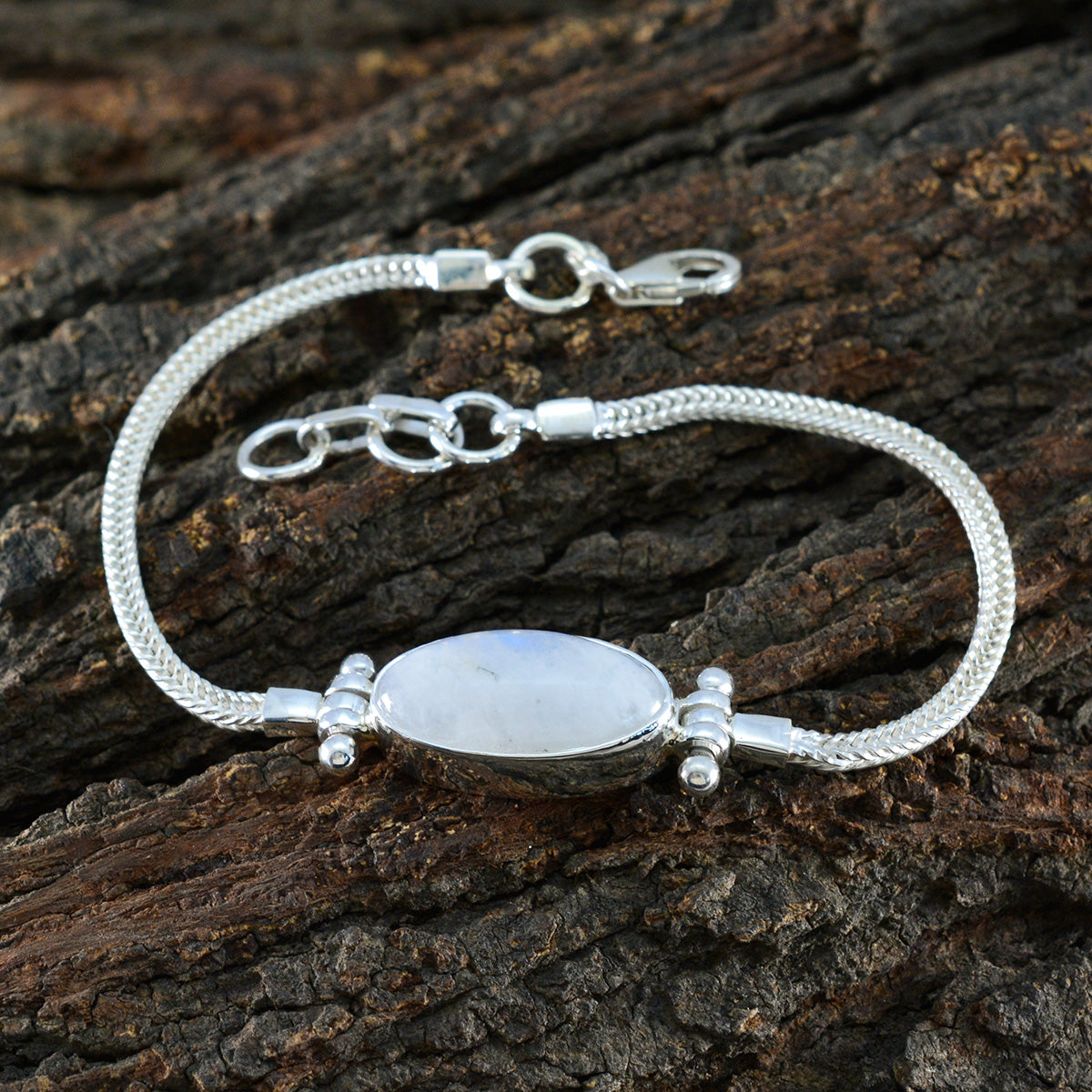 Victoria Honor Featherlight White Chain Bracelet