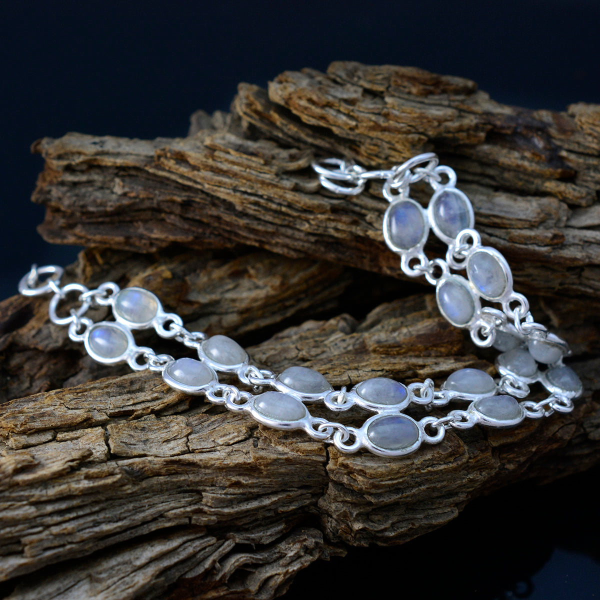 Marie Party Featherlight White Links Bracelet