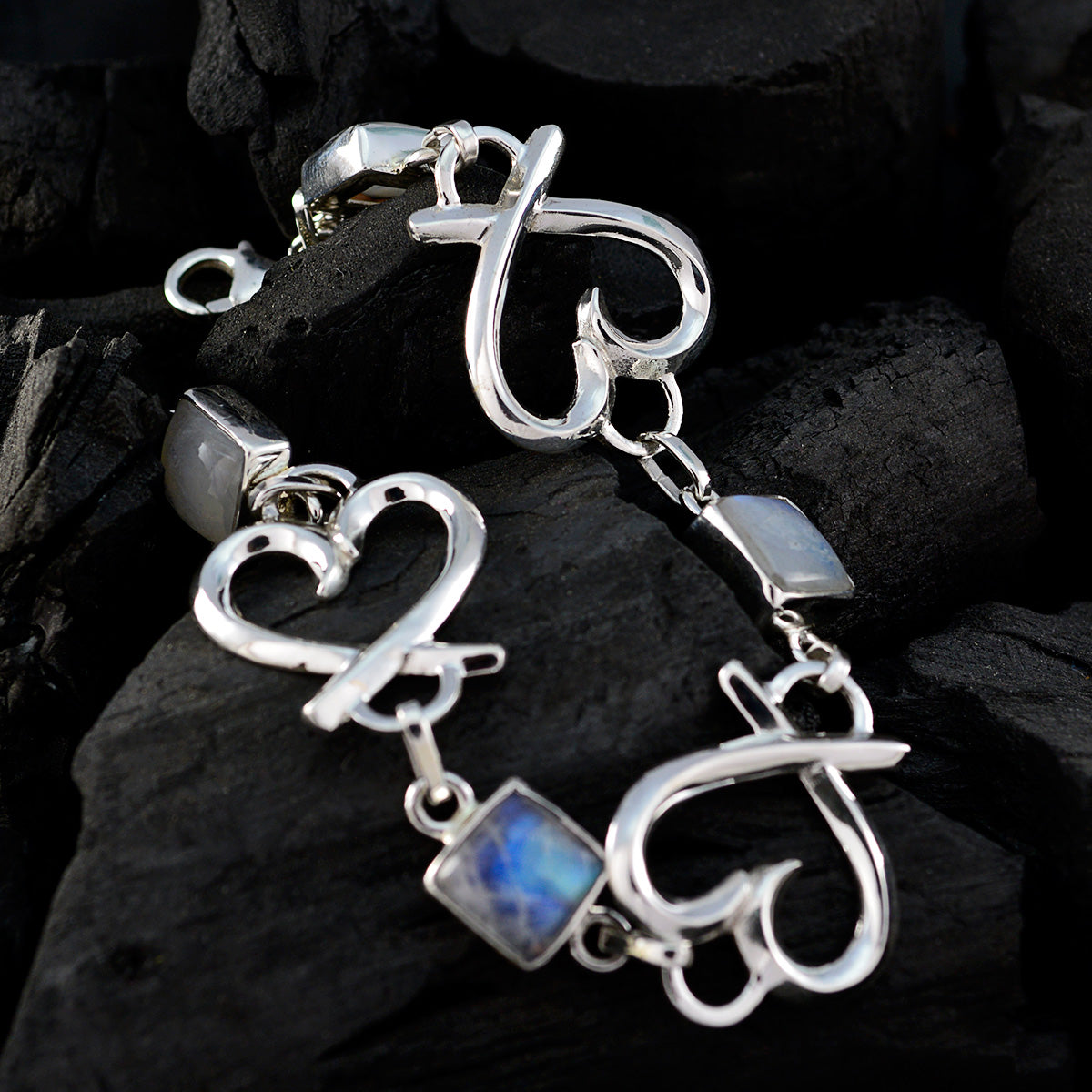 Kennedy Happy Featherlight White Links Bracelet