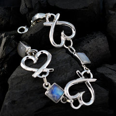 Kennedy Happy Featherlight White Links Bracelet