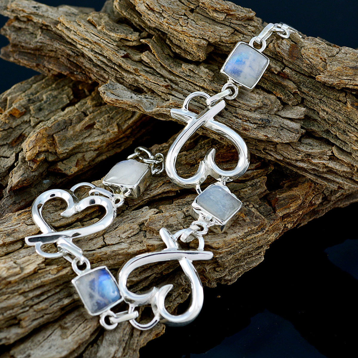 Kennedy Happy Featherlight White Links Bracelet