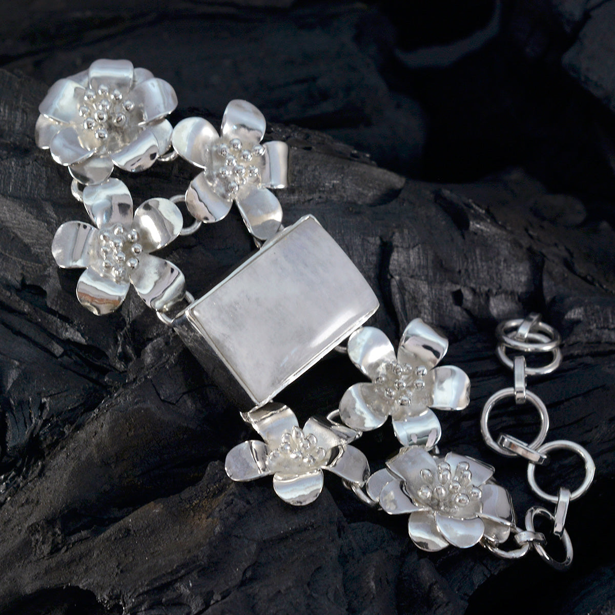 Mathilde Bridal Essential White Links Bracelet