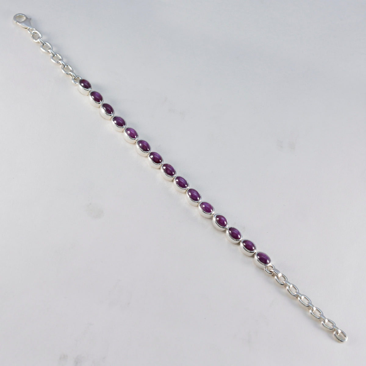Eliza Astrology Slim Red Tennis Bracelet
