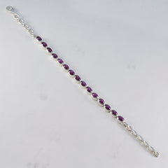 Eliza Astrology Slim Red Tennis Bracelet