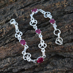 Addison Daily Slim Red Links Bracelet