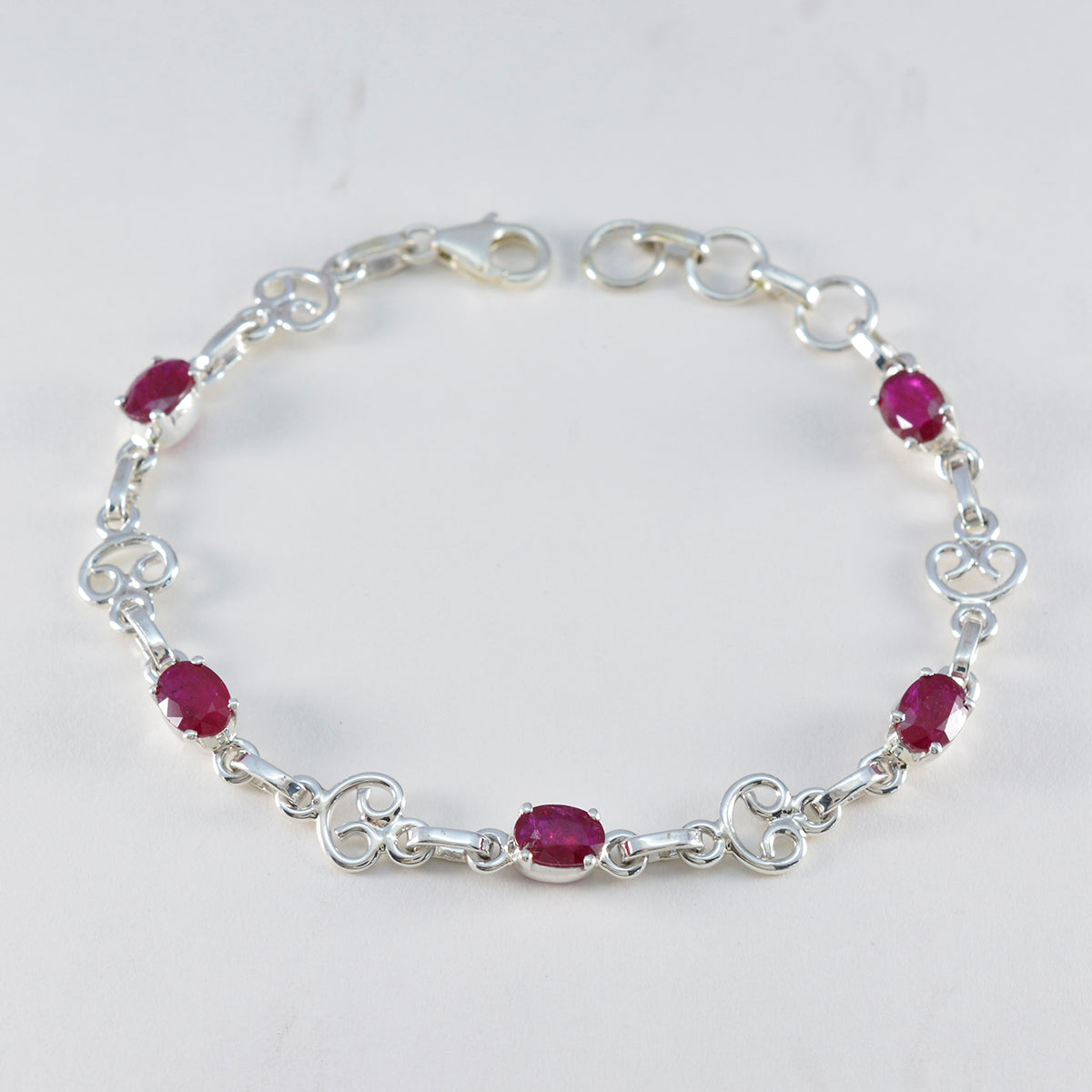 Addison Daily Slim Red Links Bracelet