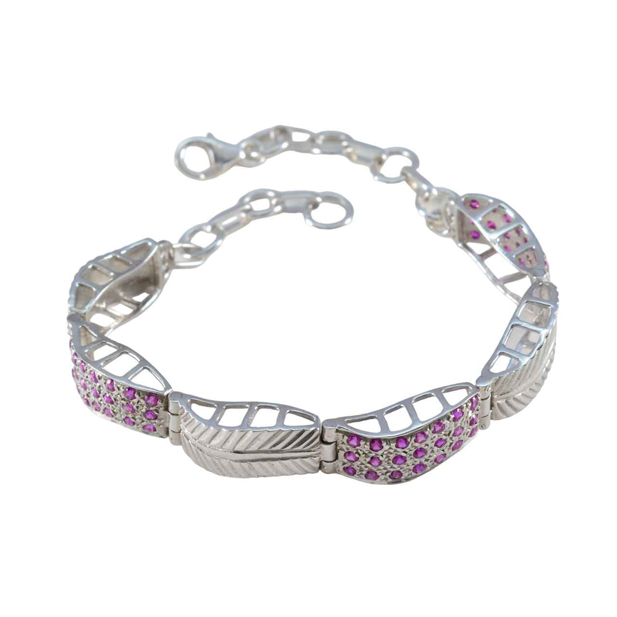 Maya Go-to Versatile Red Tennis Bracelet Ruby CZ Red