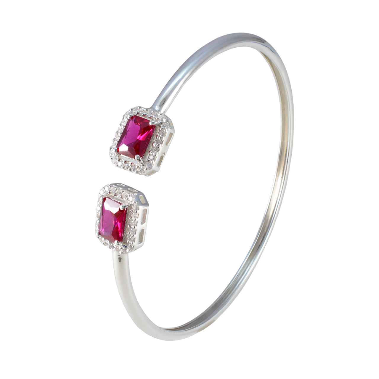 Mia Teej Tiny Red Bangle Bracelet
