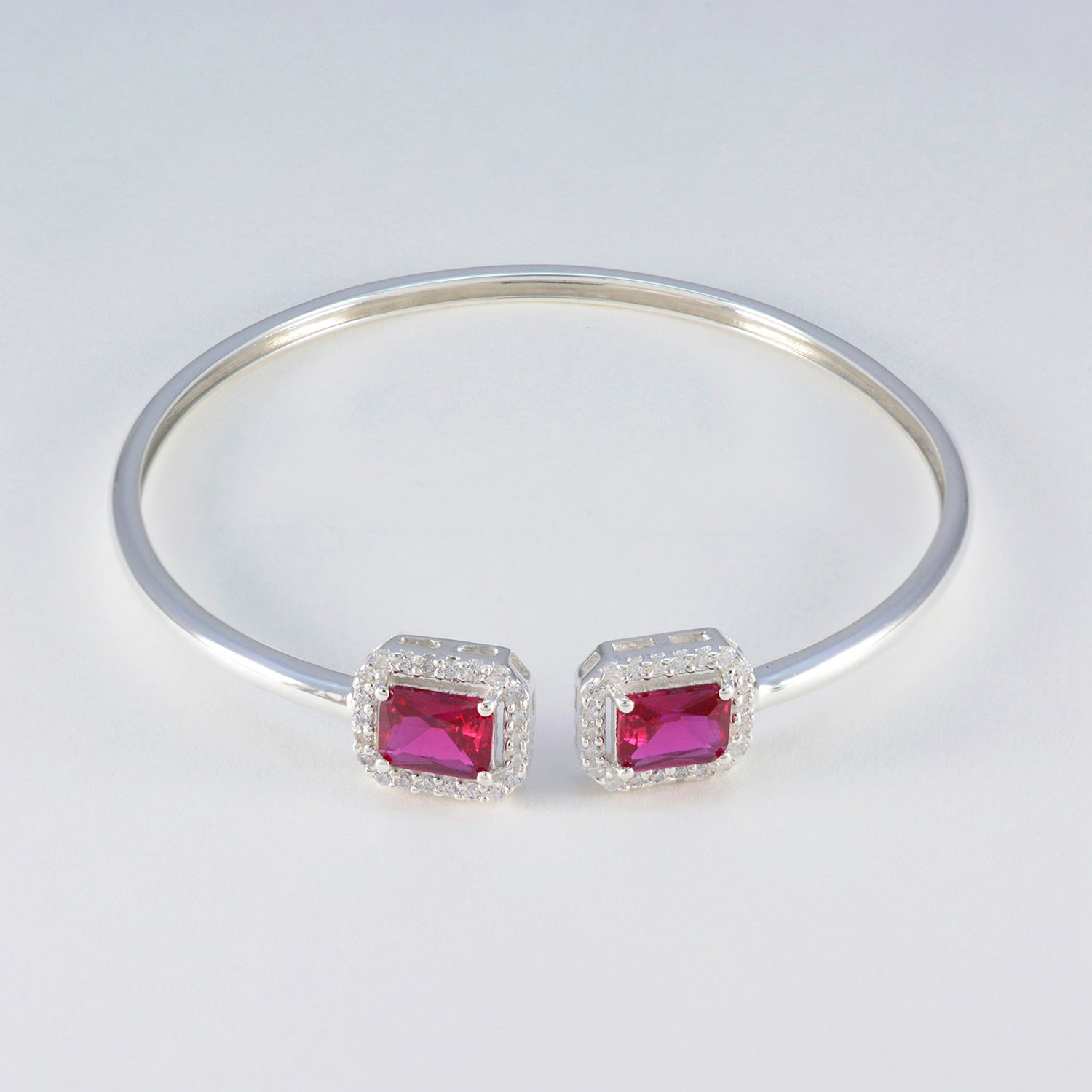 Mia Teej Tiny Red Bangle Bracelet