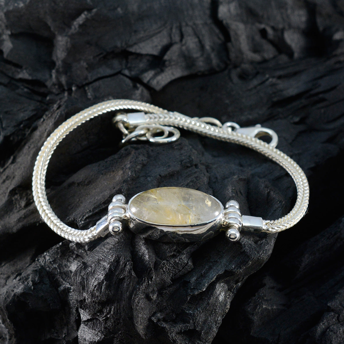 Yasmin Meaningful Featherlight Golden Chain Bracelet