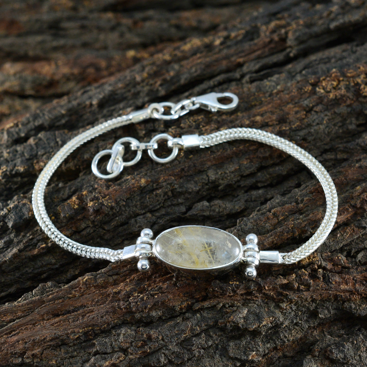 Yasmin Meaningful Featherlight Golden Chain Bracelet