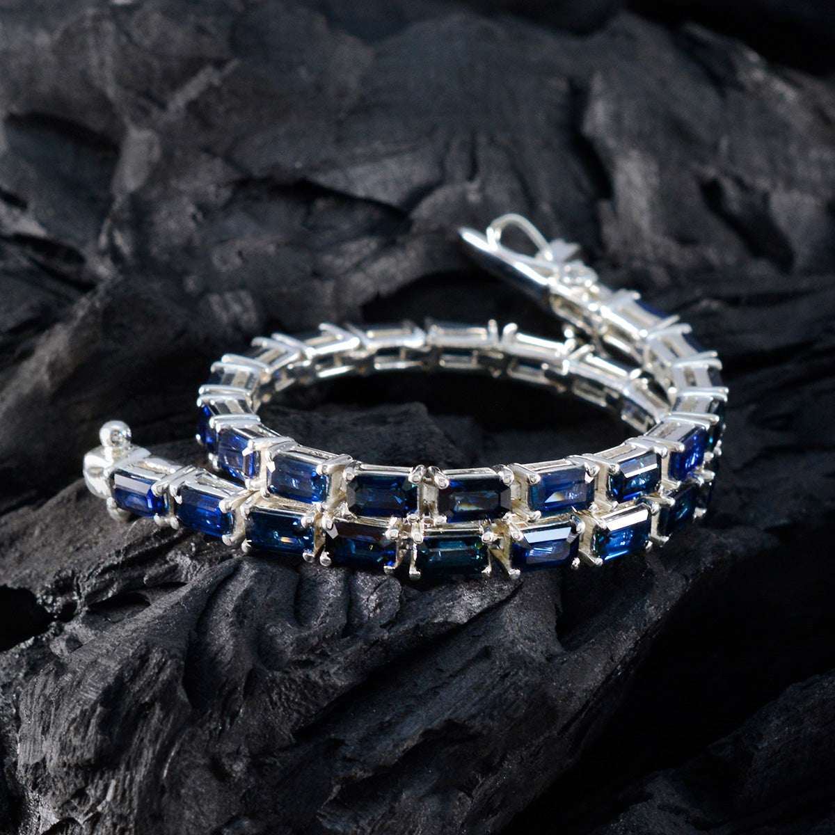 Lucy Everyday Tiny Blue Tennis Bracelet