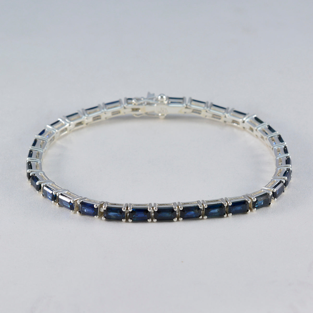 Lucy Everyday Tiny Blue Tennis Bracelet