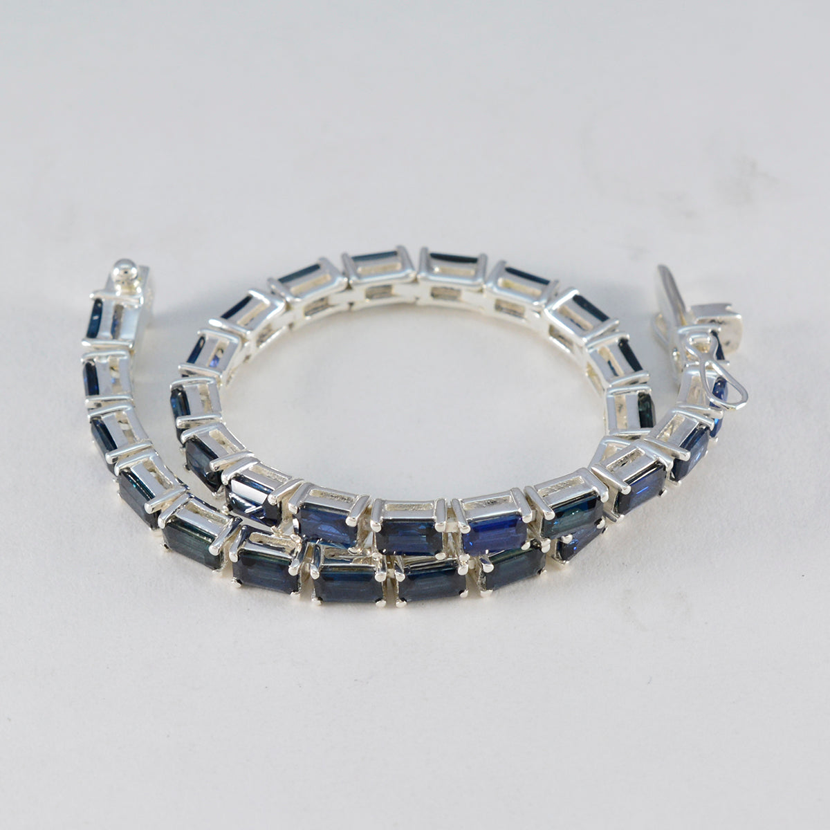 Lucy Everyday Tiny Blue Tennis Bracelet