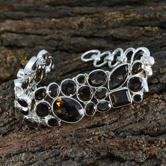 Natalie Party Statement Brown Links Bracelet