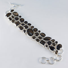 Natalie Party Statement Brown Links Bracelet
